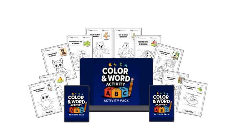 Color & Word - Activity Pack
