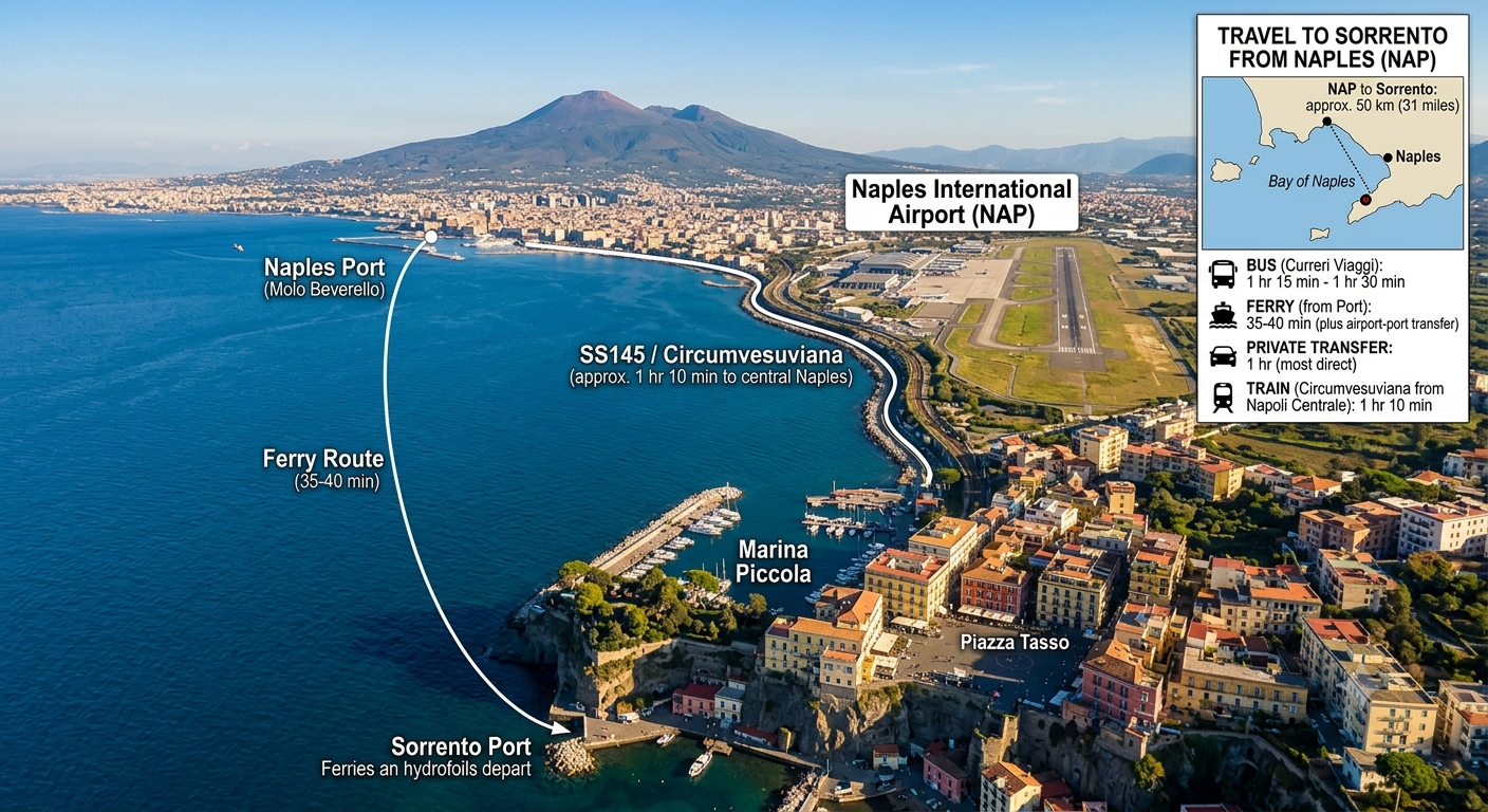 Sorrento nearest airport